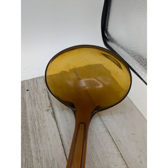 Vintage Ultratemp Soup Ladle Amber Turner Flipper Robinson - Picture 2 of 9